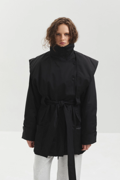 Куртка с воротником-стойкой