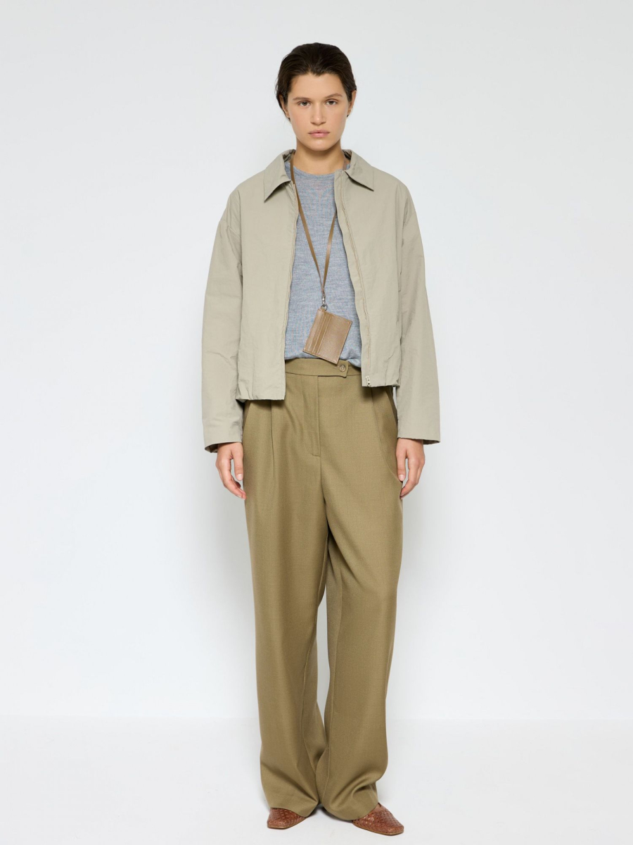 Куртка-бомбер AROUND, цвет: бежевый, 210_63PN01XS-S купить онлайн