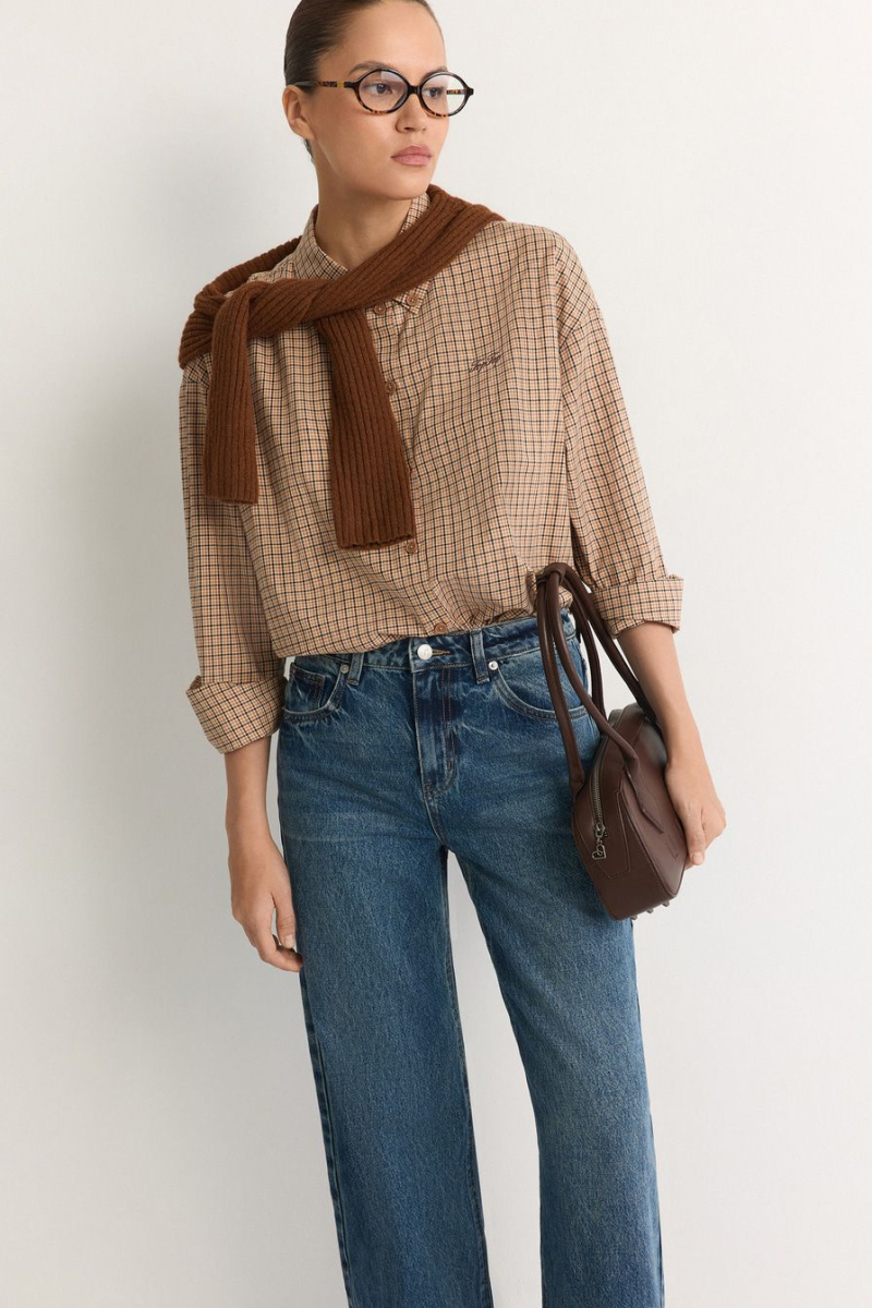 Джинсы прямые TOPTOP, цвет: синий, TT.036.18787.620 купить онлайн