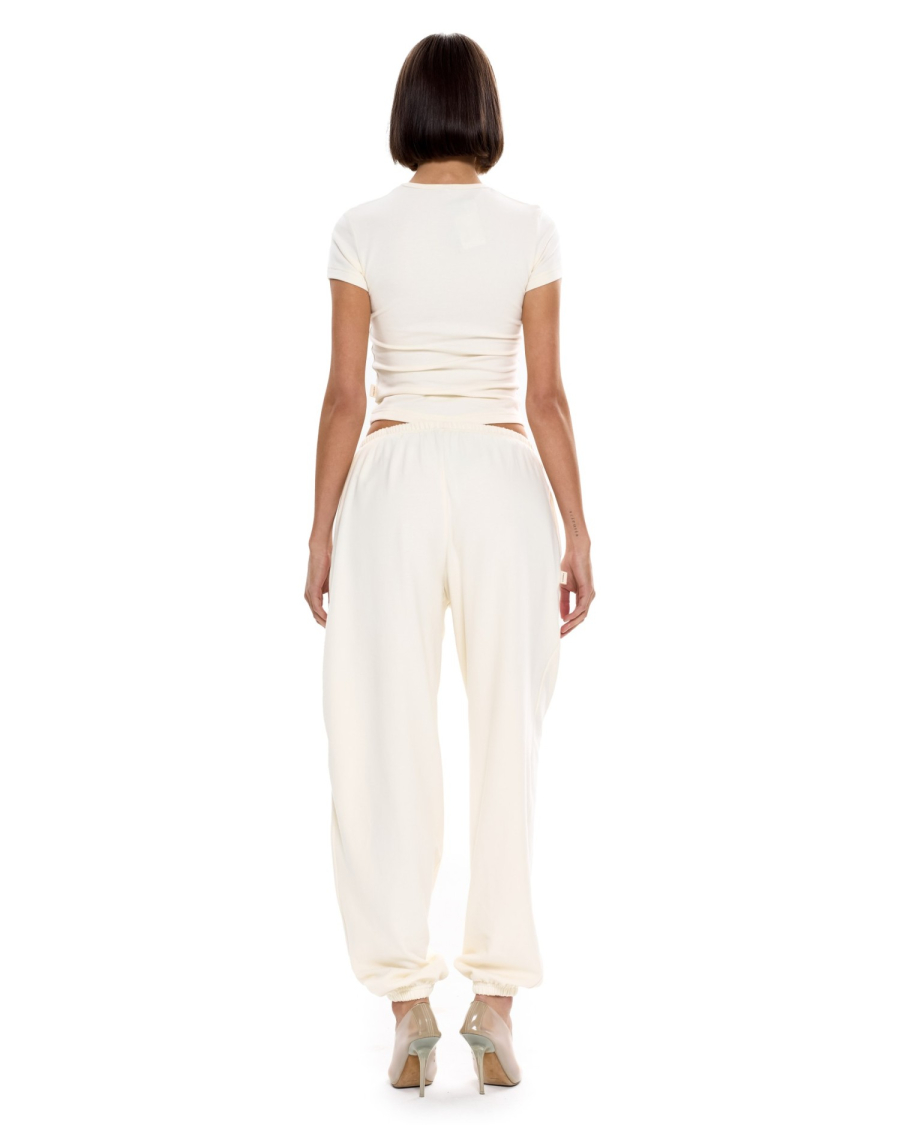 Джоггеры Suborbia, цвет: молочный, 006971 купить онлайн