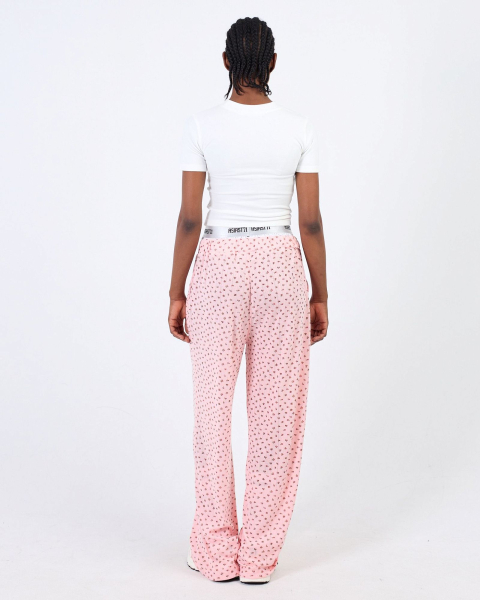 Брюки свободного кроя с двойным поясом ASIA ST 71, цвет: розовый, Ast71.pants-relax-pink купить онлайн