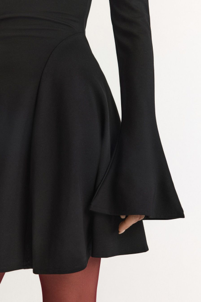 Платье из смесового района TOPTOP, цвет: Черный, TT.010.15096.901 купить онлайн