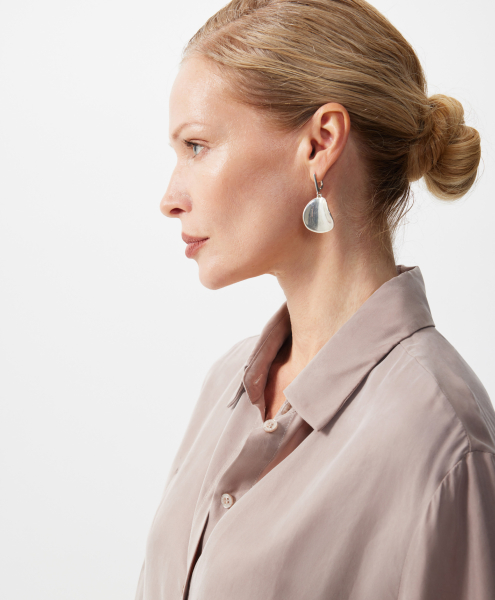 Блузка с длинным рукавом GLVR, цвет: серый, 126G22GAC2210 купить онлайн