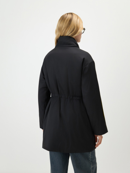 Утепленное полупальто на кулиске Conso, цвет: Черный, SEM 260110 - черный купить онлайн