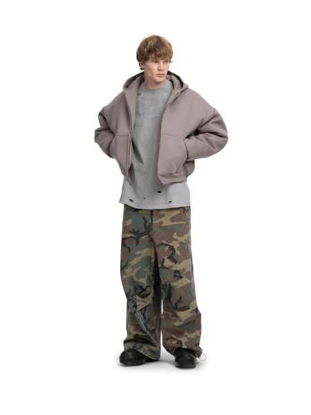 Бомбер CROPPED BOMBER ABC, цвет: серый, 00-219 купить онлайн