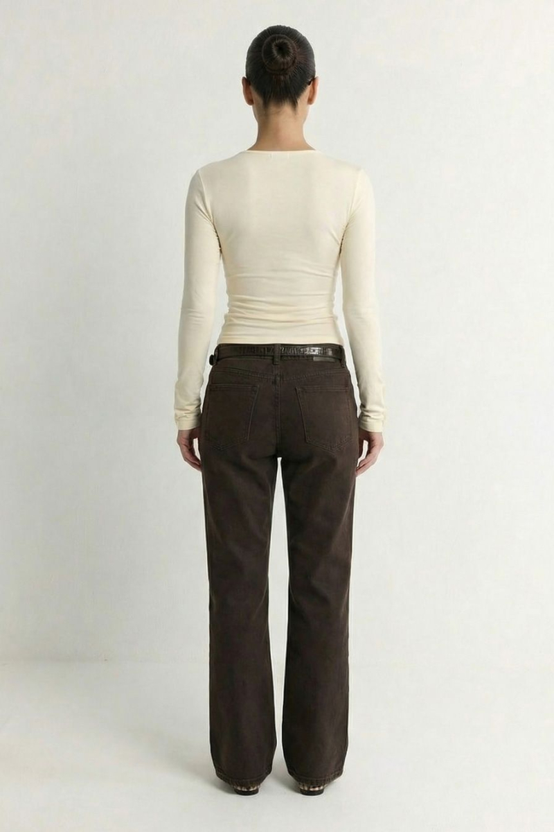 Лонгслив с рукавами на кнопках TOPTOP, цвет: Желтый, TT.025.17747.200 купить онлайн