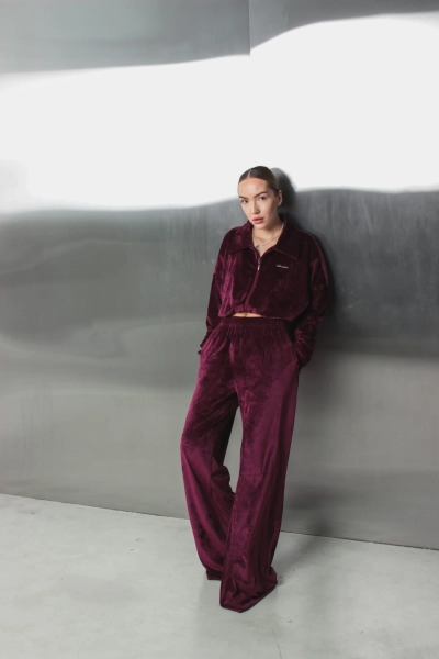 Брюки VELOUR SPECIAL GARCHIT, цвет: vine,  купить онлайн Брюки VELOUR SPECIAL GARCHIT, цвет: vine,  купить онлайн