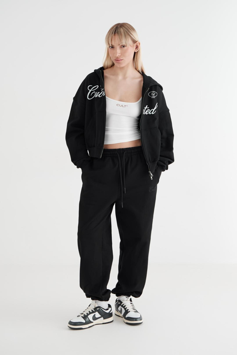 Худи на молнии «Город» CULTBASE, цвет: Черный,  купить онлайн