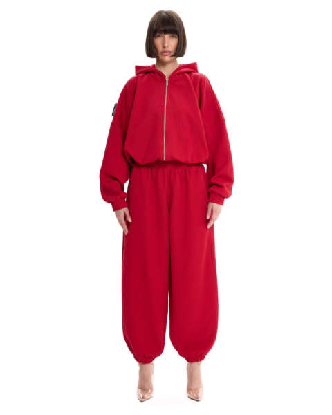 Костюм из облегченного вязаного футера