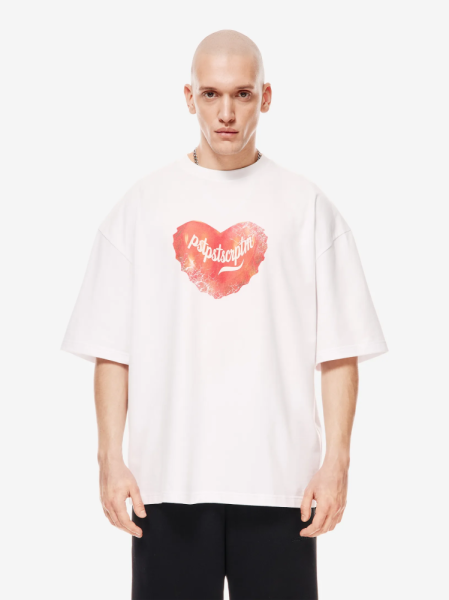 Футболка оверсайз с принтом