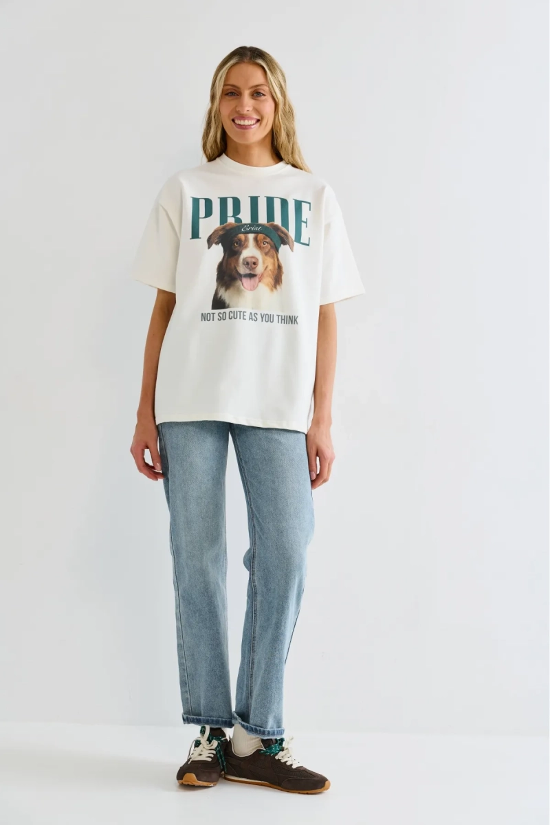 Футболка с принтом