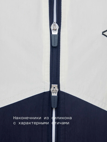 Мужская рубашка с контрастными вставками MUTED, цвет: темно-синий, 904737.MSHR0029_Navy-blue купить онлайн