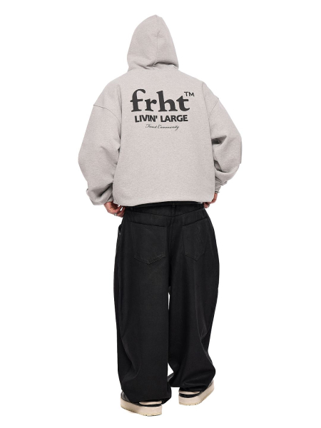 Худи с принтом FRHT, цвет: меланж, HDLVNLRGMLG купить онлайн
