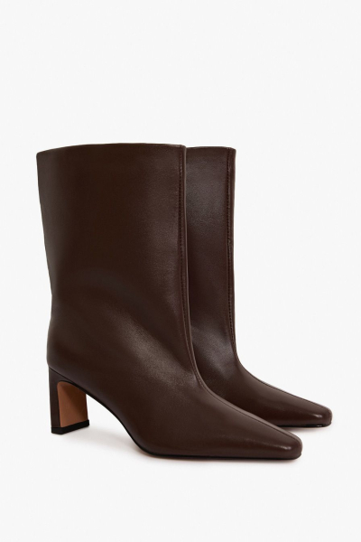 Ботильоны из натуральной кожи Lera Nena, цвет: коричневый LN.302.18605.700 купить онлайн