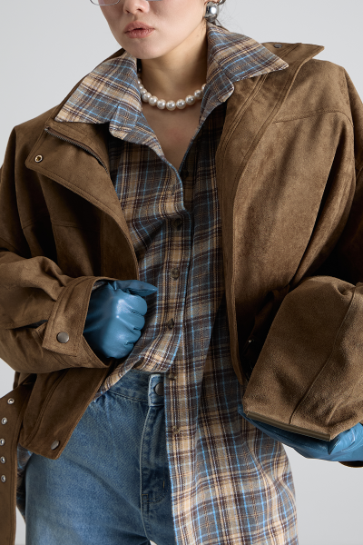 Бомбер MIA AIM, цвет: коричневый, MIA744 купить онлайн