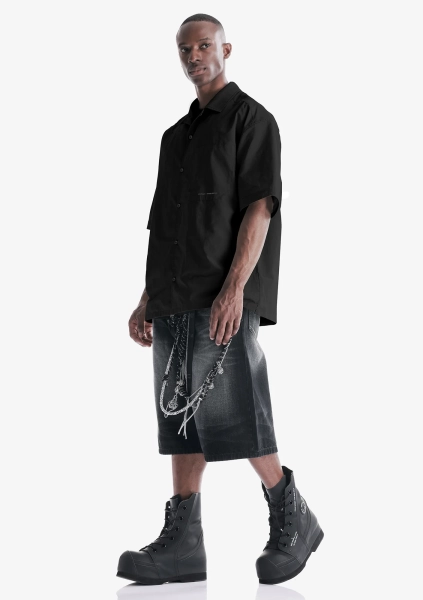 Рубашка KRAKATAU, цвет: Черный, Nm80-1 купить онлайн