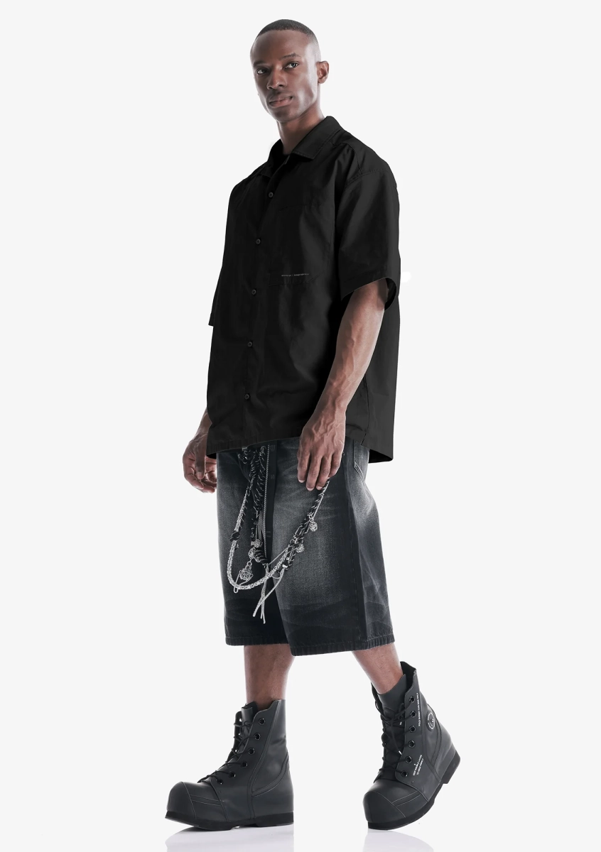 Рубашка KRAKATAU, цвет: Черный, Nm80-1 купить онлайн