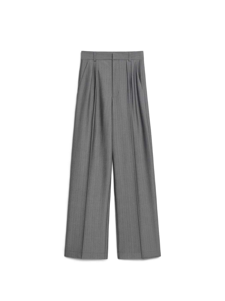 Брюки будничные в полоску ТВОЙ АНТИГЕРОЙ, цвет: серый, #04ct0107 купить онлайн