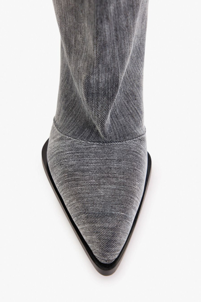 Сапоги из денима Lera Nena, цвет: серый LNU.402.18694.800 купить онлайн