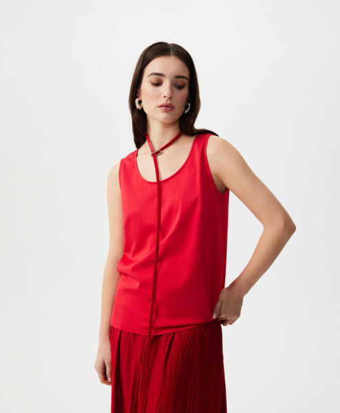 Топ с матовым блеском