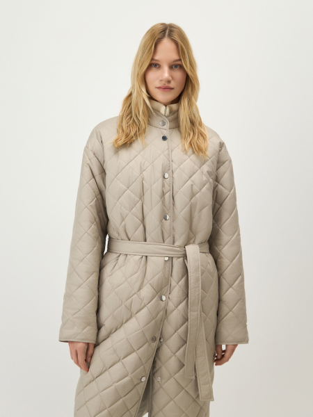 Пальто двустороннее Conso, цвет: бежевый, SEL 260112 - бежевый купить онлайн