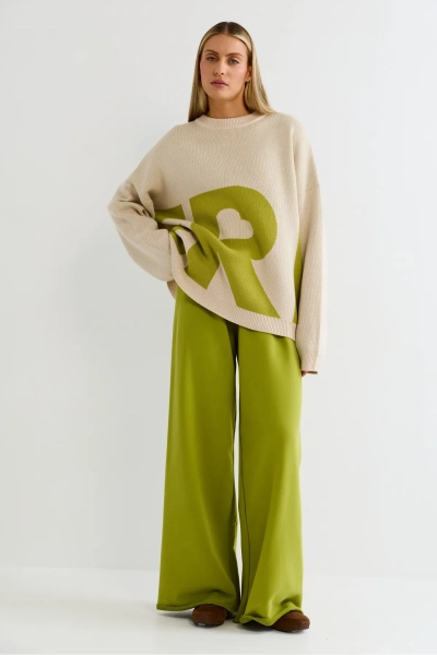 Джемпер c логотипом Erist store, цвет: зеленый, НФ-00003253 купить онлайн