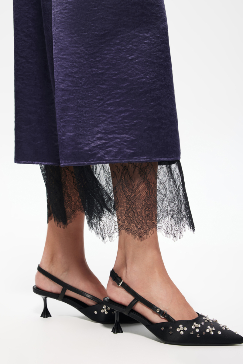 Платье-комбинация с кружевом DREAMS BY ALENA AKHMADULLINA, цвет: фиолетовый, 225102130204295/912000 купить онлайн