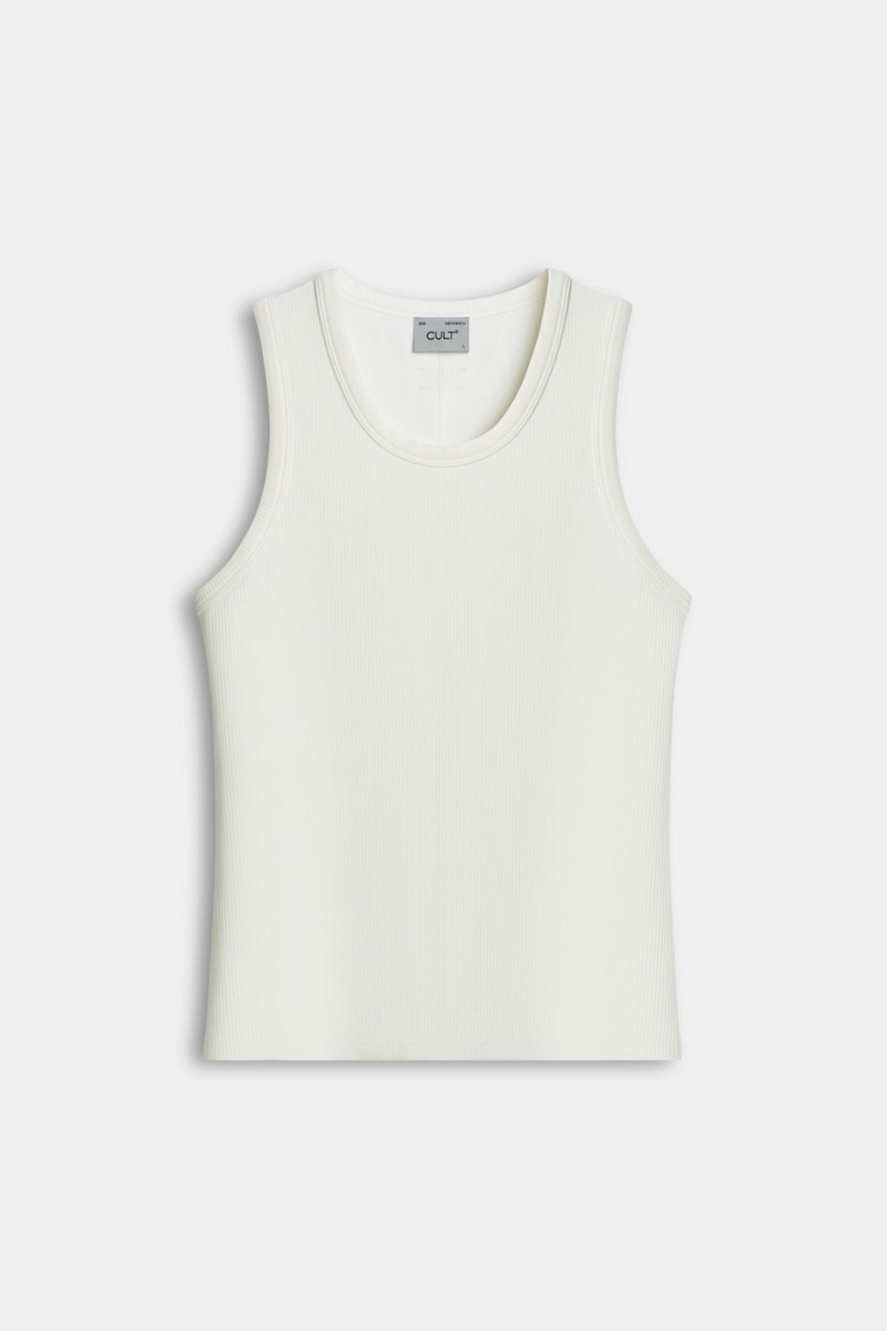 Майка мужская CULTBASE, цвет: белый,  купить онлайн