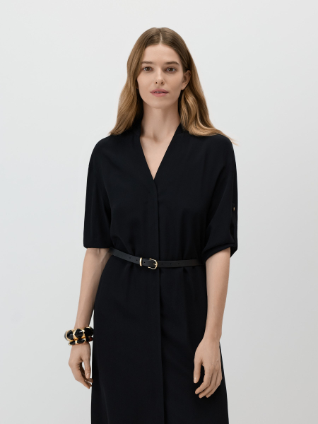 Платье Conso, цвет: Черный, PD 260422 - черный купить онлайн