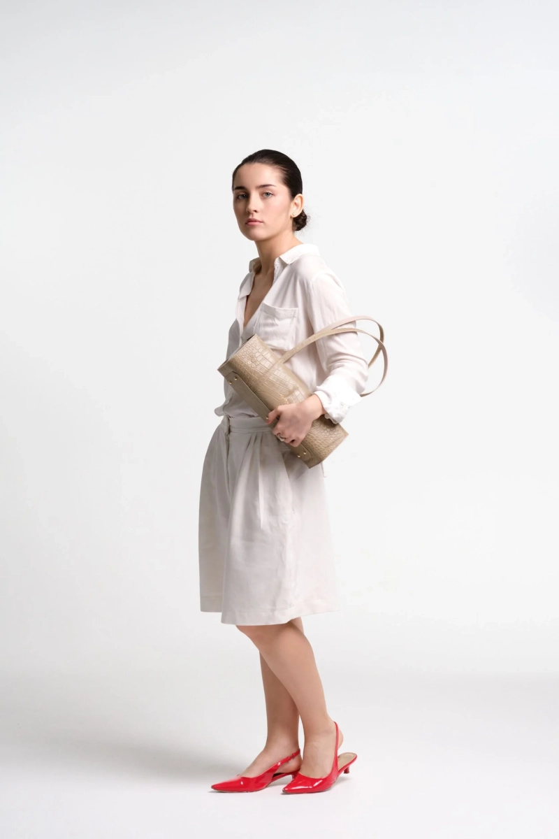 Сумка «Спаржа» / «Asparagus» VOLCHEK, цвет: бежевый RT1 купить онлайн