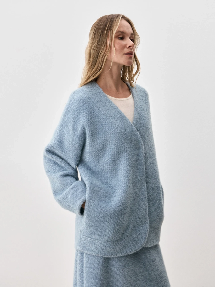 Кардиган CAROLYN ANNA PEKUN, цвет: голубой, 41.2183.600 купить онлайн Кардиган CAROLYN ANNA PEKUN, цвет: голубой, 41.2183.600 купить онлайн