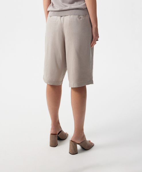 Шорты с перламутровым блеском GLVR, цвет: серый, 126G22GAC6002 купить онлайн