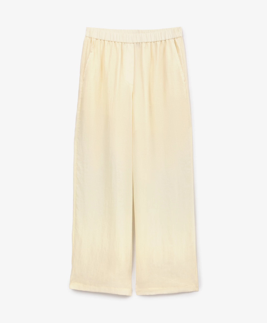 Брюки с поясом на резинке