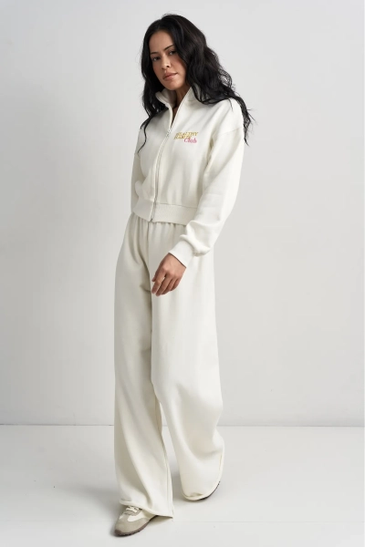 Брюки-трубы Erist store, цвет: белый, НФ-00003410 купить онлайн