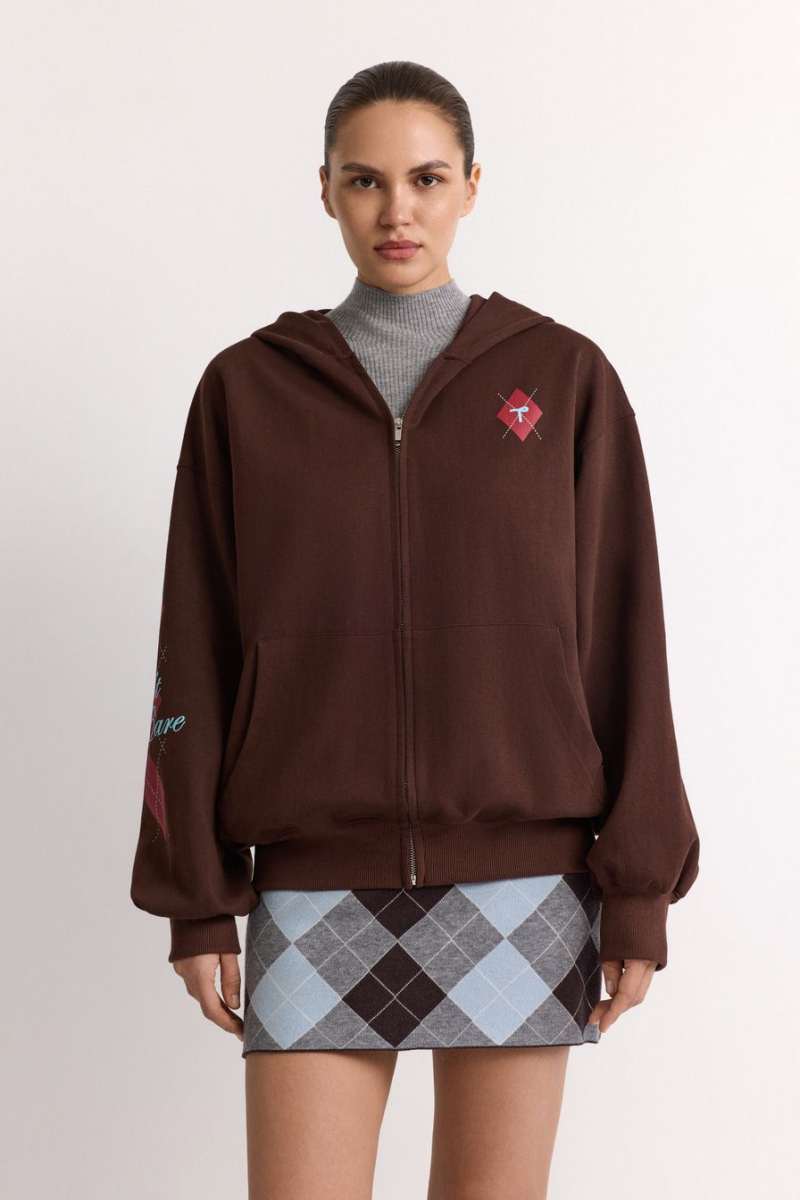 Худи с принтом