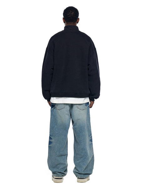 Свитшот FRHT, цвет: Черный, SWTHLFZIPBLK купить онлайн