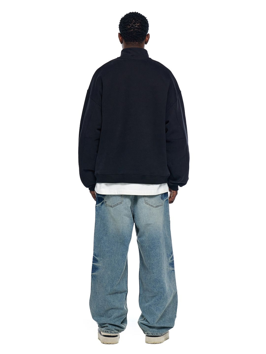 Свитшот FRHT, цвет: Черный, SWTHLFZIPBLK купить онлайн