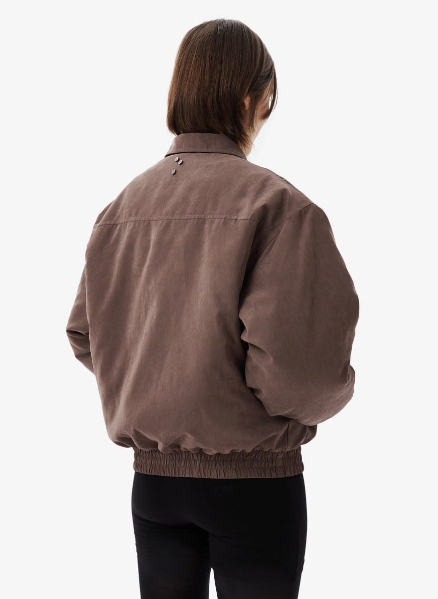 Бомбер утепленный F | ABLE, цвет: коричневый, BMBR-FBL-FRM-BRWN купить онлайн