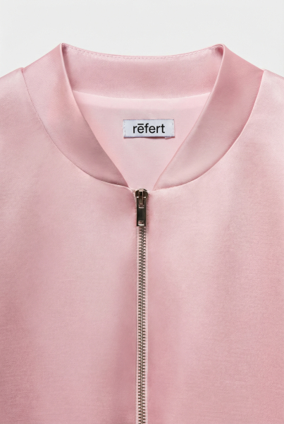 Бомбер из сатина REFERT, цвет: розовый, 02-2778/5-2511 купить онлайн