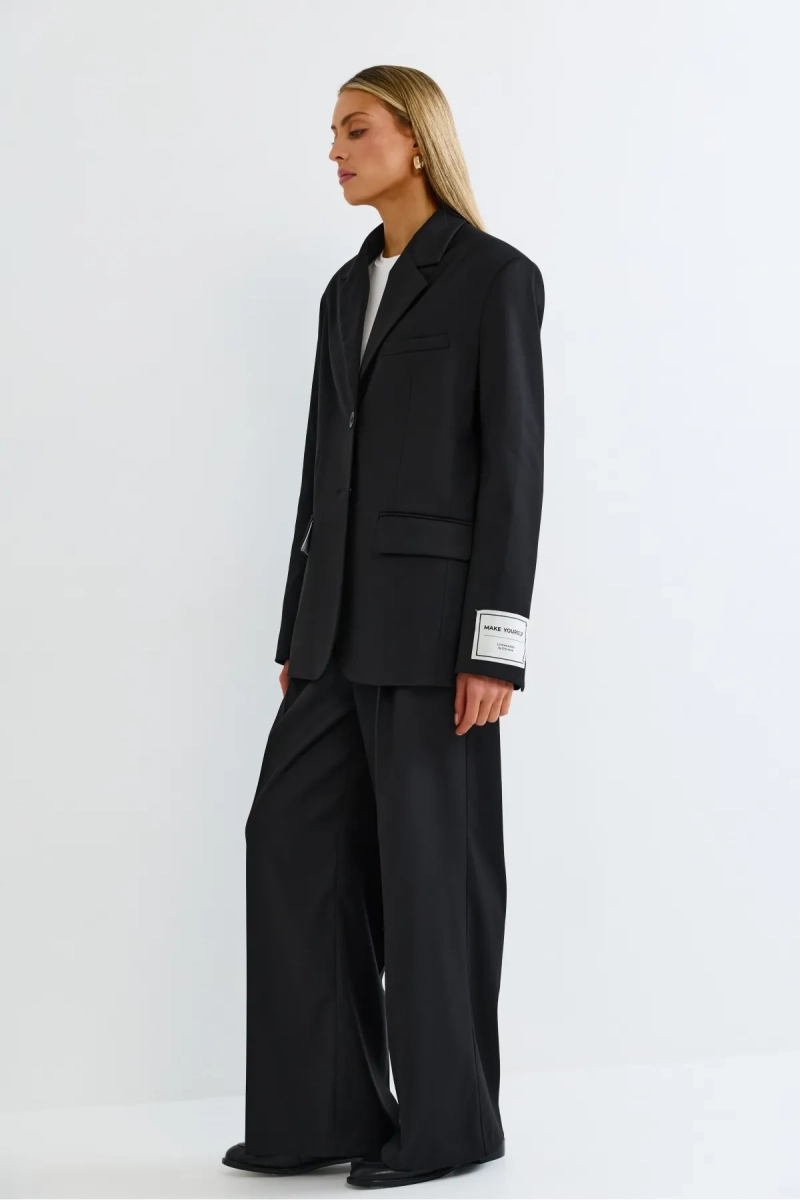 Брюки классические на резинке Erist store, цвет: Черный, НФ-00003089 купить онлайн