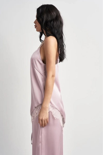 Топ с кружевом Erist store, цвет: розовый, НФ-00003468 купить онлайн