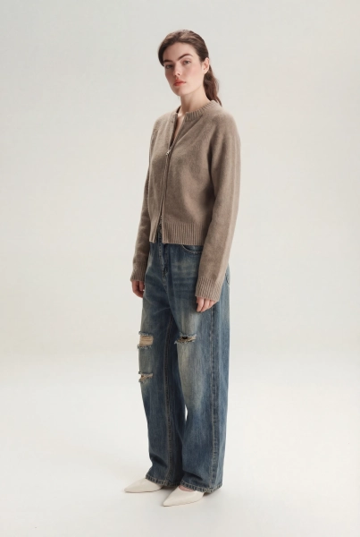 Кардиган SAGAS, цвет: коричневый, 260104 купить онлайн