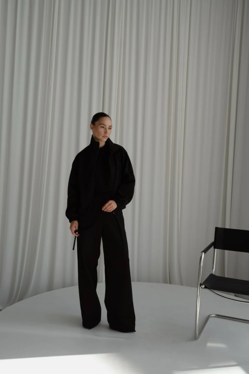 Толстовка с лампасами FORM MINI, цвет: Черный, НФ-00000418 купить онлайн Толстовка с лампасами FORM MINI, цвет: Черный, НФ-00000418 купить онлайн