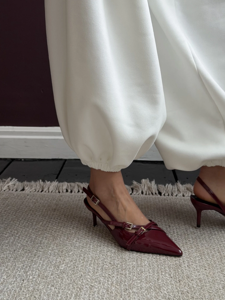 Брюки из замши GARCHIT, цвет: белый, GARZamBrMol купить онлайн