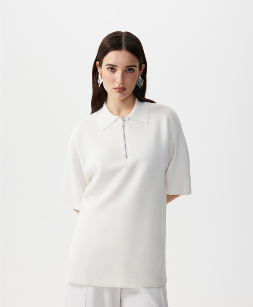 Поло с коротким рукавом GLVR, цвет: белый, 126G21GAC3806 купить онлайн