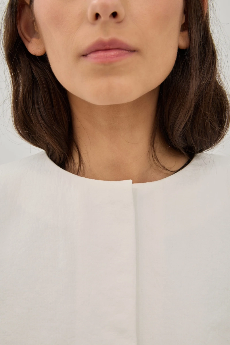 Жакет из бумажной ткани UNKE, цвет: белый, 2601J002C_WH купить онлайн