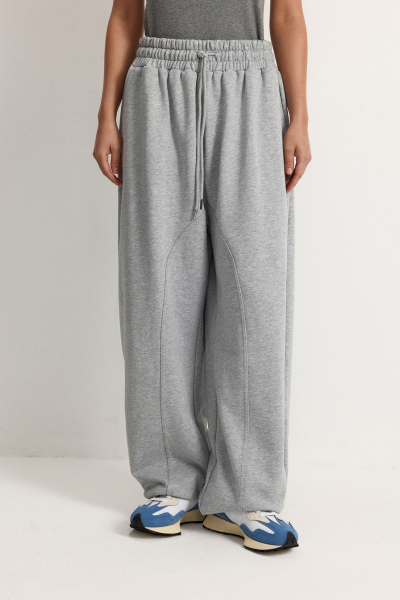 Брюки из 100% хлопка TOPTOP, цвет: серый, TT.032.17671.820 купить онлайн