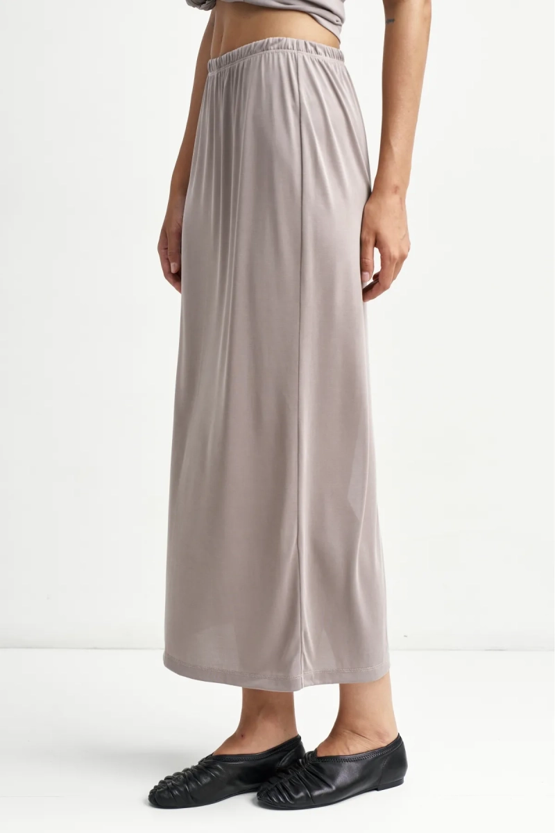 Юбка из лиоцелла ERISTSTORE, цвет: коричневый, НФ-00004065 купить онлайн