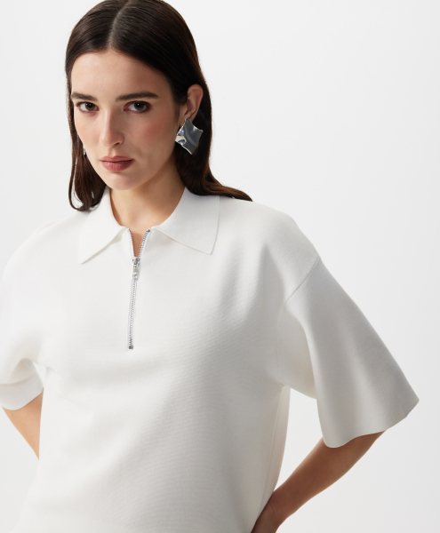 Поло с коротким рукавом GLVR, цвет: белый, 126G21GAC3806 купить онлайн