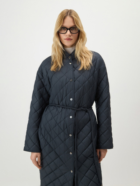 Пальто двустороннее Conso, цвет: синий, SEL 260112 - темно-синий купить онлайн